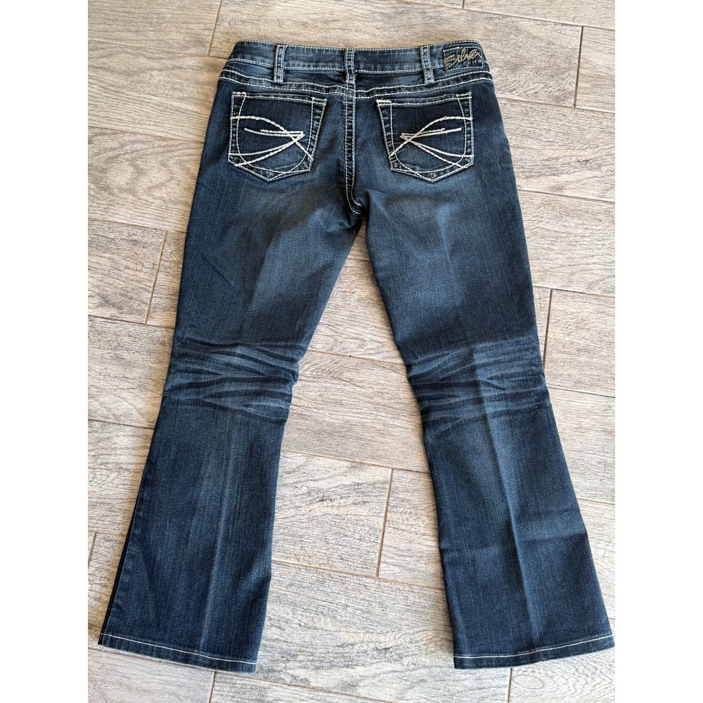Silver Jeans 32 x 31 Aiko Bootcut Jeans Boot Western 32x31 Womens Thick Stitch